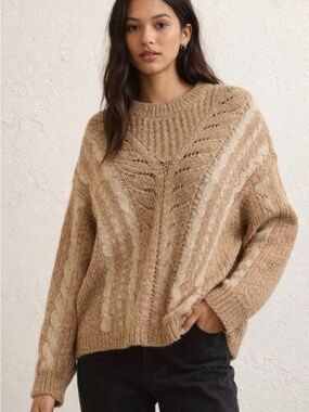 Urban Outfitters Ecote "Madison" Cable Knit Sweater- xs